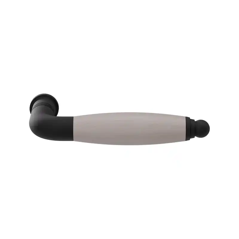 Actieprijs GPF8260 Ika deurkruk zwart/whitewash