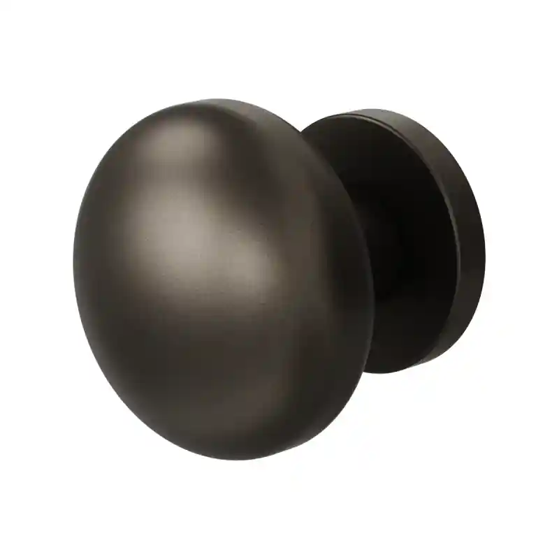 Uitverkoop GPF9957.A1-00 Dark blend paddenstoel knop 65mm met rond rozet