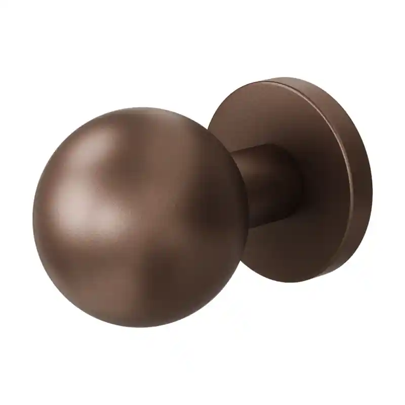 Op = Op GPF9954.A2-00 Bronze blend kogelknop 50mm met ronde rozet