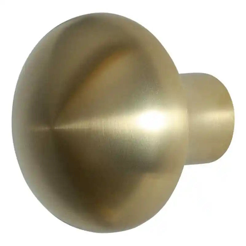 Veilige Betaling GPF9959.P4 Paddenstoel knop PVD messing satin 52mm