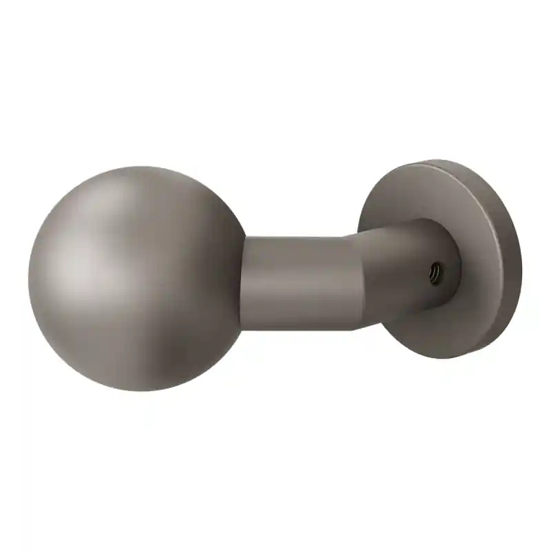 Laatste Versie GPF9953.A3-00 Mocca blend verkropte kogelknop 55mm met ronde rozet