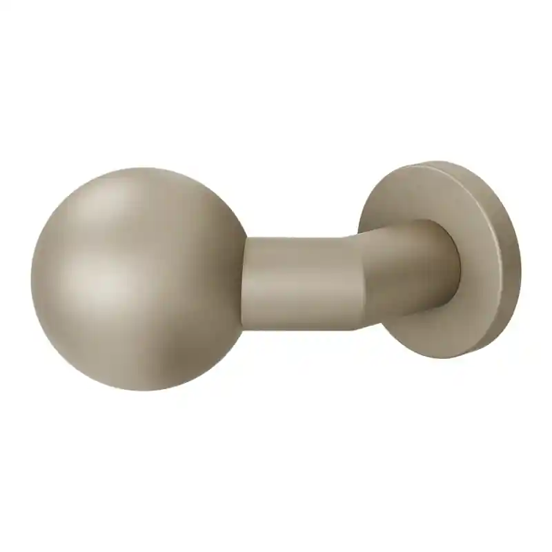GPF9853.A4-00 Champagne Blend verkropte kogelknop S5 55mm op ronde rozet Direct Verzonden