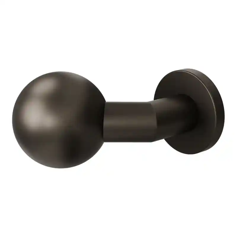 GPF9853.A1-00 Dark Blend verkropte kogelknop S5 55mm op ronde rozet Seizoensaanbieding