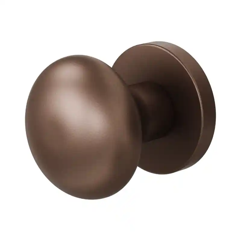 GPF9959.A2-00 Bronze blend paddenstoel knop 52mm met rond rozet Actieprijs
