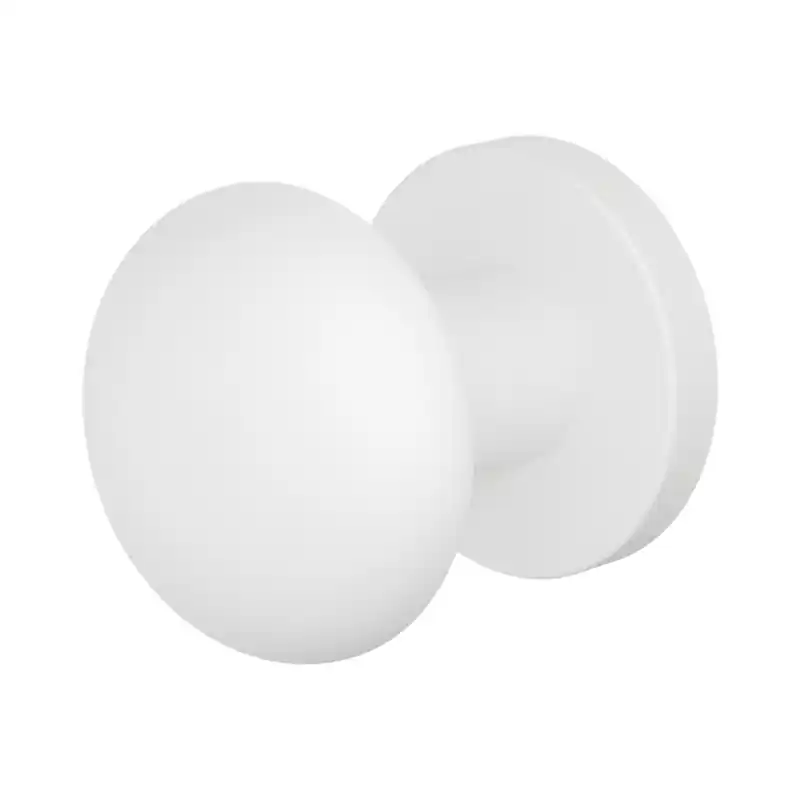 GPF9959.62-00 Wit paddenstoel knop 52mm met rond rozet Weekendaanbieding
