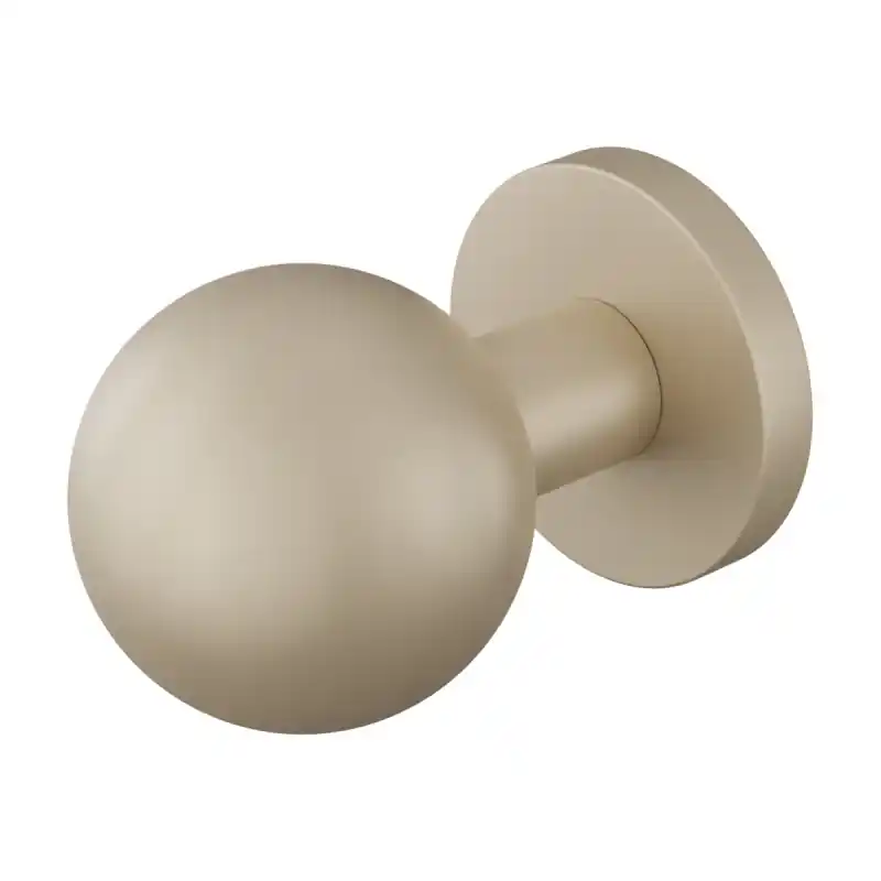 GPF9854.A4-00 Champagne Blend kogel knop S5 50mm met wisselstift op ronde rozet Betrouwbaar