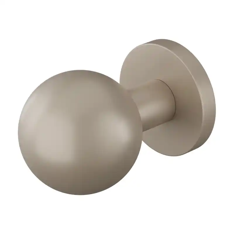 Koop Vandaag GPF9854.A3-00 Mocca Blend kogel knop S5 50mm met wisselstift op ronde rozet