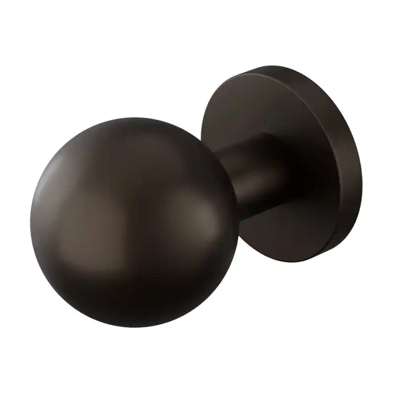 Finale Uitverkoop GPF9854.A1-00 Dark Blend kogel knop S5 50mm met wisselstift op ronde rozet