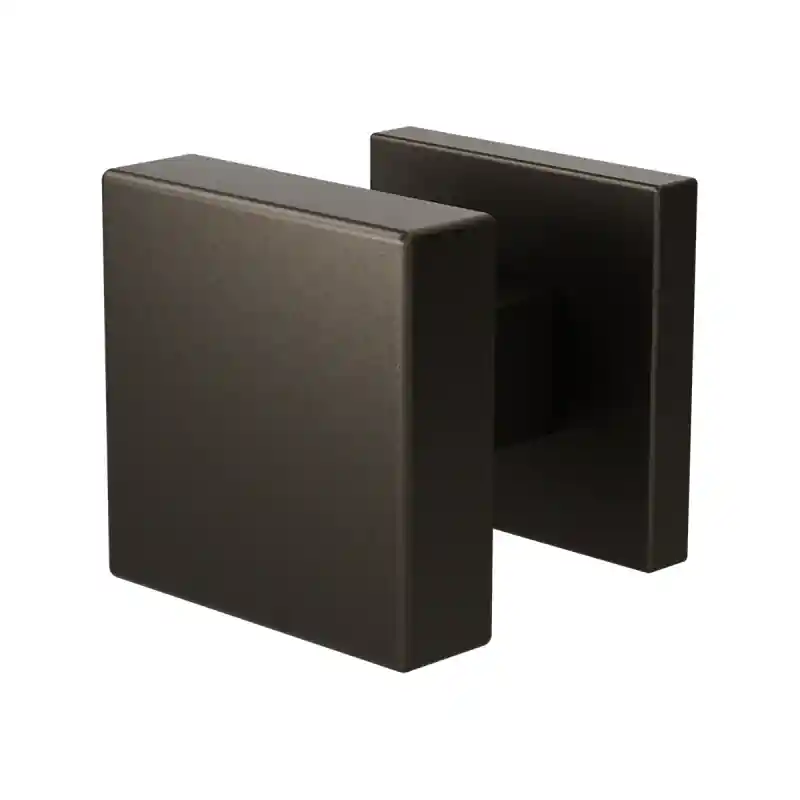 GPF9948.A1-02 Dark blend vierkante knop 53x53x16mm met vierkant rozet Flitsaanbieding