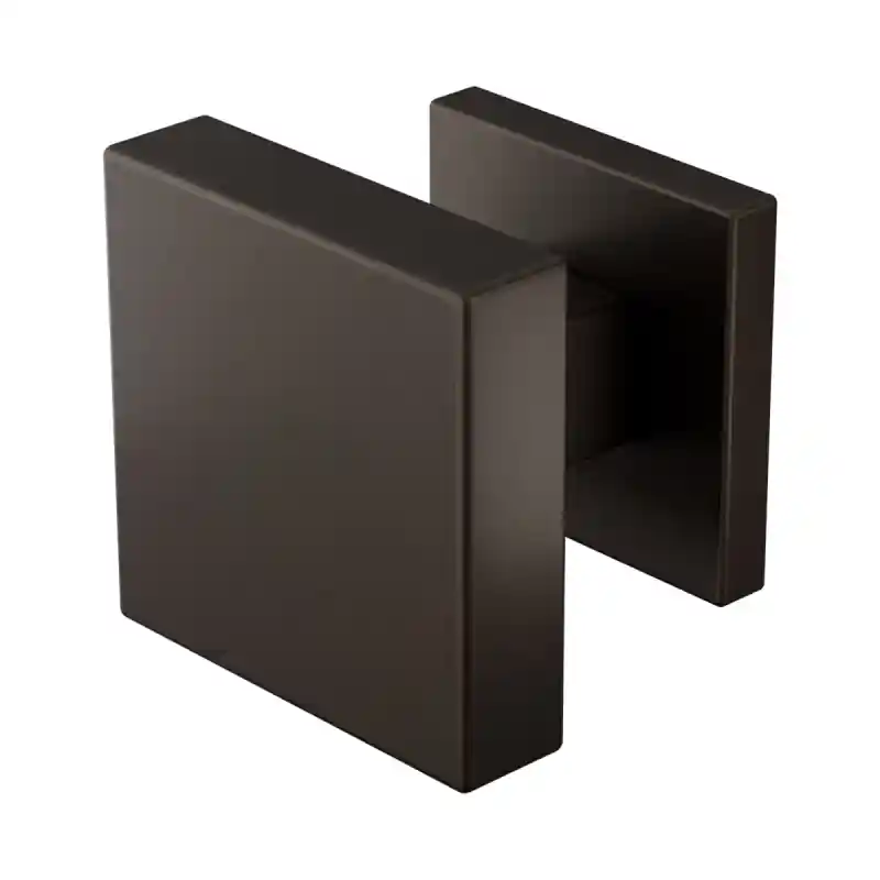 GPF9858.A1-02 Dark Blend vierkante knop S5 60x60x16mm incl. wisselstift op vierkant rozet Koopje