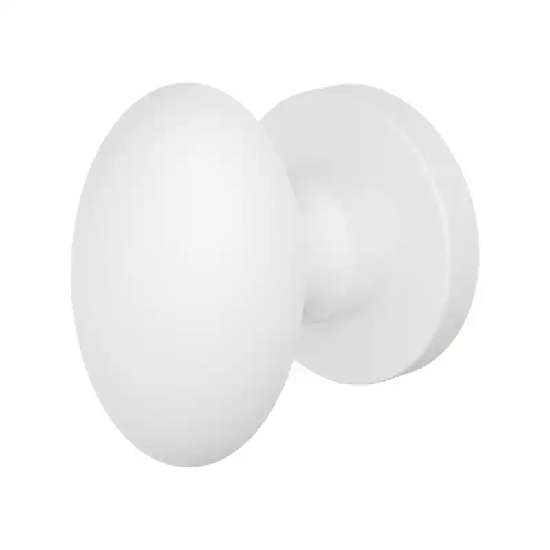 Express Levering GPF9951.62-00 Wit ei-knop 62mm met ronde rozet