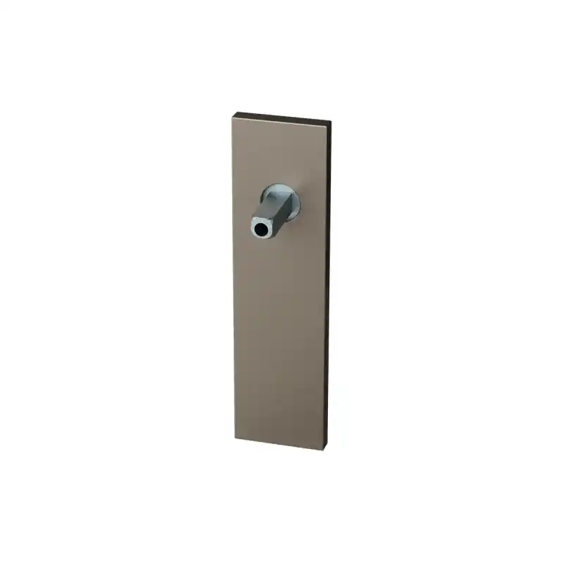 Lage Kosten GPF1115.A3 kortschild rechthoekig Mocca blend met vastgelaste knopvastzetter