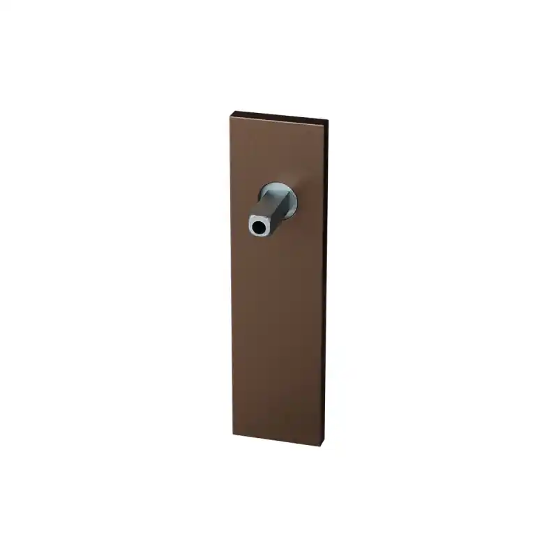Gecertificeerd GPF1115.A2 kortschild rechthoekig Bronze blend met vastgelaste knopvastzetter