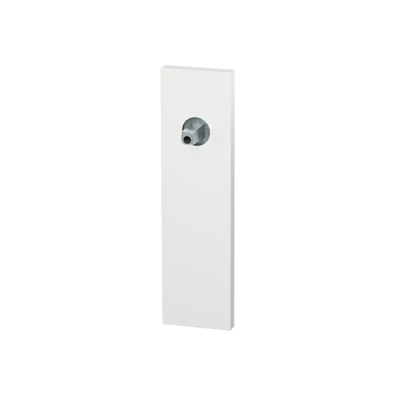Bestel Nu GPF1115.62 kortschild rechthoekig wit met vastgelaste knopvastzetter