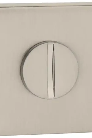 Favoriet Luxuria Toiletgarnituur, mat nikkel PVD, 52x52x8mm