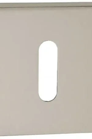 Flitsaanbieding Luxuria Sleutelrozet, mat nikkel, 52x52x10mm