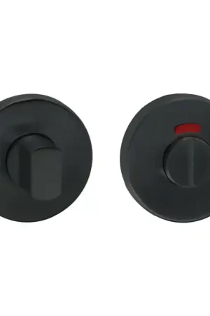 Artitec Wallebroek Toiletgarnituur Rood/Groen Indicator Zwart, Rond, 50x7mm Gratis Retour