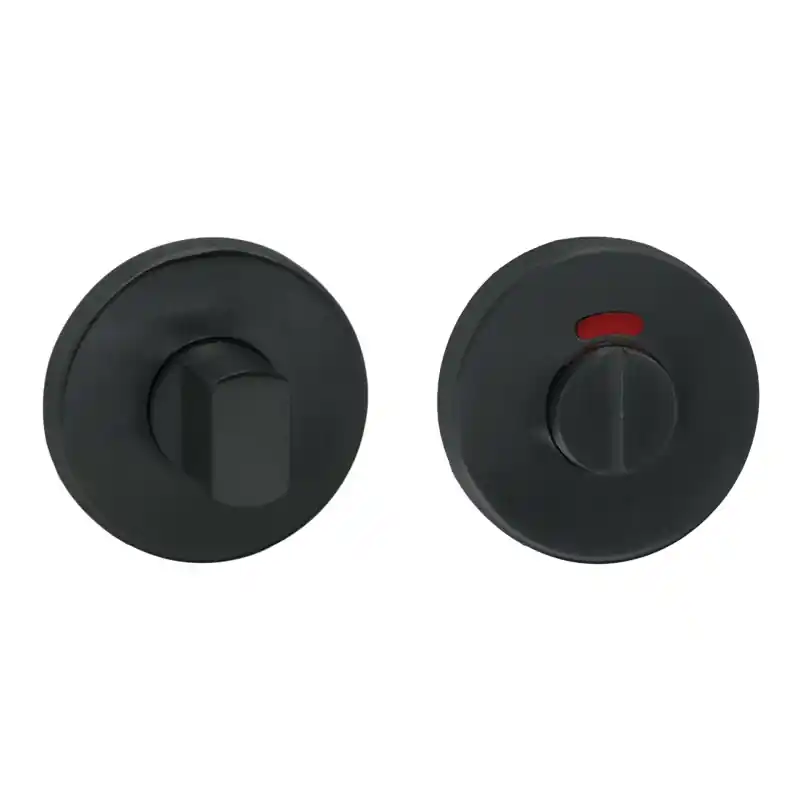 Artitec Wallebroek Toiletgarnituur Rood/Groen Indicator Zwart, Rond, 50x7mm Gratis Retour