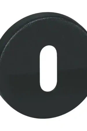 Artitec Wallebroek Sleutelrozet rond, zwart, 50x7mm Goedkoop