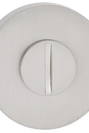 Hoge Kwaliteit Luxuria Toiletgarnituur rond, mat nikkel PVD, 52x8mm