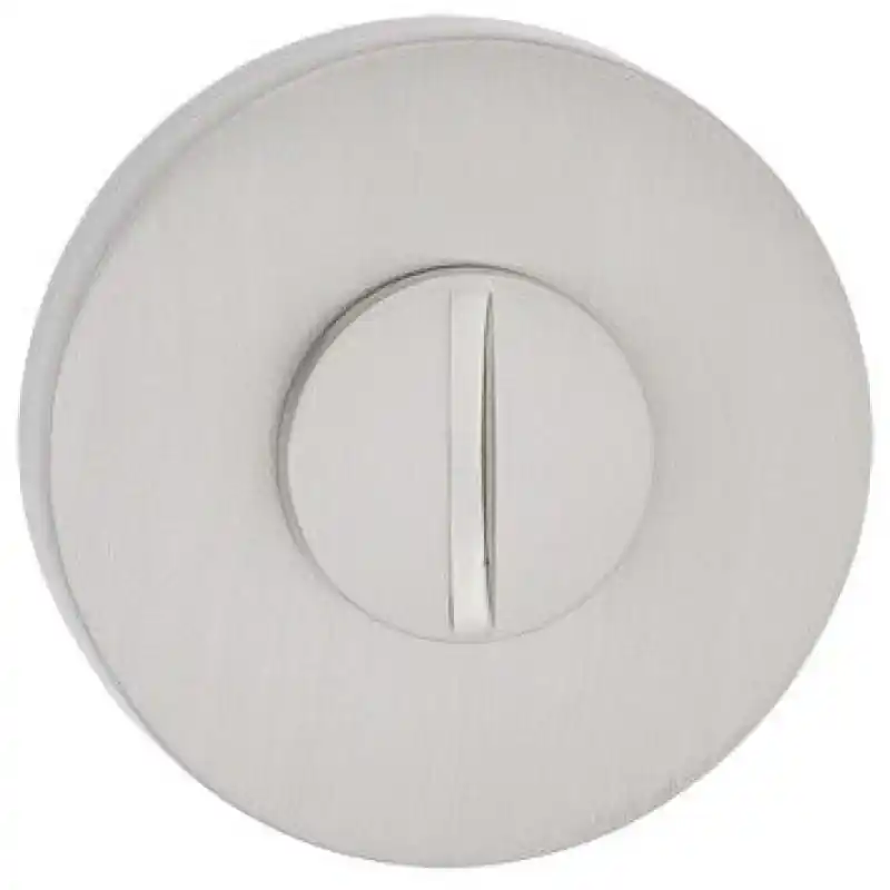 Hoge Kwaliteit Luxuria Toiletgarnituur rond, mat nikkel PVD, 52x8mm