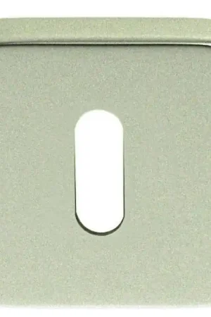 Alleen Vandaag Luxuria Sleutelrozet vierkant afgerond, mat nikkel PVD, 50x50x8mm