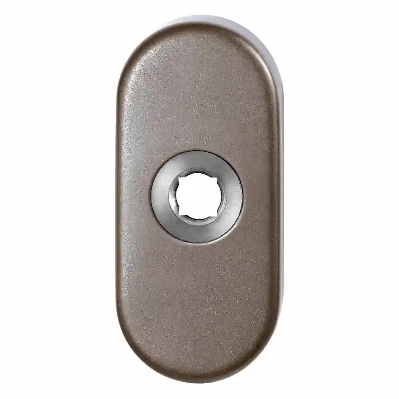 GPF1104.A3 rozet ovaal 70x32x10 mm Mocca blend Gratis Retour