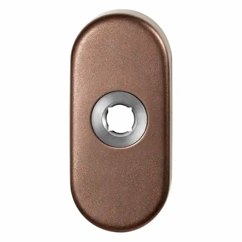 Hete Deal GPF1104.A2 rozet ovaal 70x32x10 mm Bronze blend