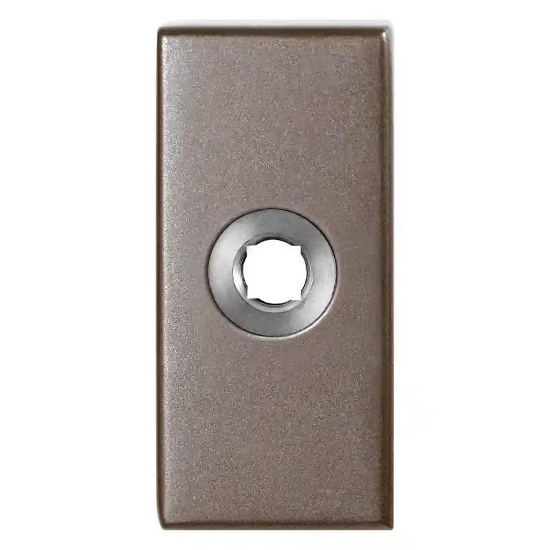GPF1101.A3 rozet rechthoekig 70x32x10 mm Mocca blend Tijdelijk Beschikbaar