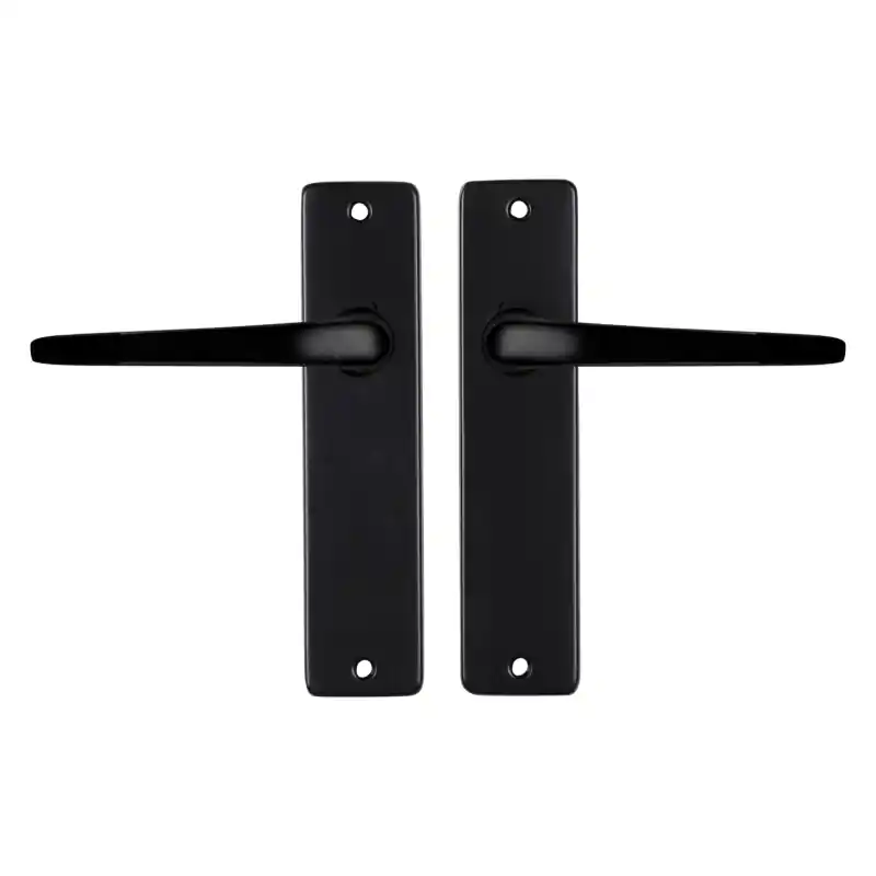 Starx Duim deurkruk op schild 180x41mm zwart Gecertificeerd