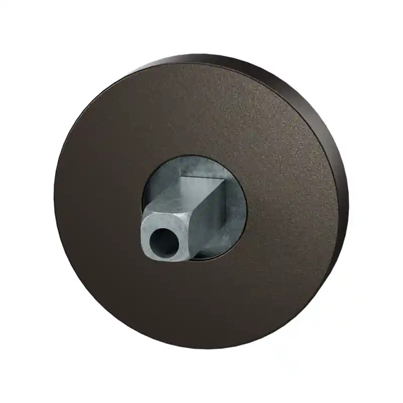 Actieprijs GPF1100.A1.0400 rozet 50x8mm Dark blend met vastgelaste knopvastzetter