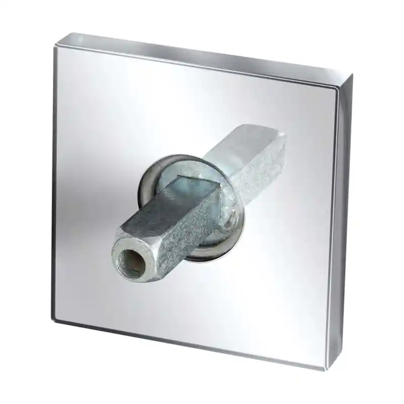 GPF1100.42.400 rozet 50x8mm RVS gepolijst met vastgelaste knopvastzetter Bestel Nu