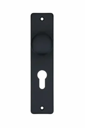 Snelle Levering Aluminium binnendeurschilden rechthoekig 180x41x6 mm zwart