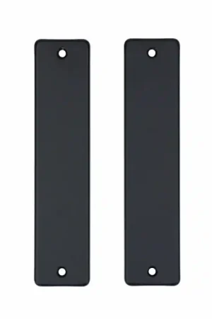 Aluminium binnendeurschilden blind rechthoekig 180x41x6 mm, zwart Betaalbaar
