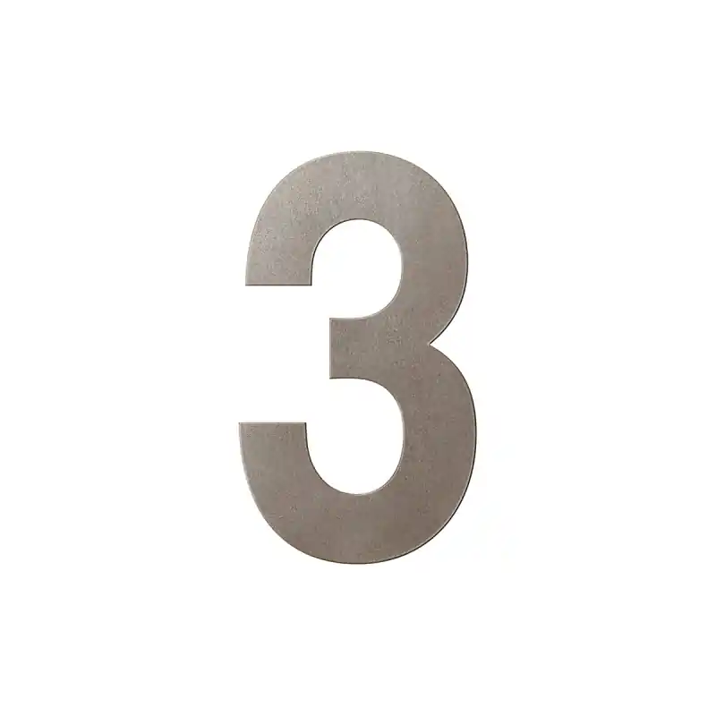 Merkproduct Mocca blend huisnummer 3 XL, 250 mm