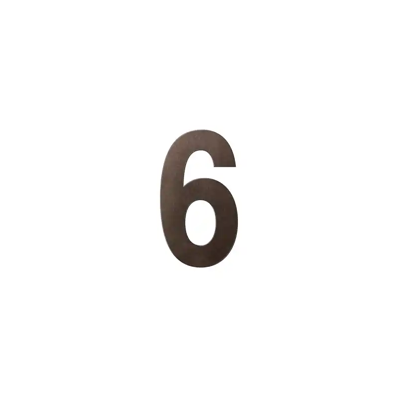 Beperkt Aanbod Dark blend huisnummer 6, 150 mm