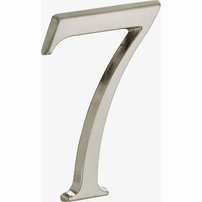 Mi Satori Huisnummer Roman 120mm-7 mat nikkel PVD Flitsaanbieding
