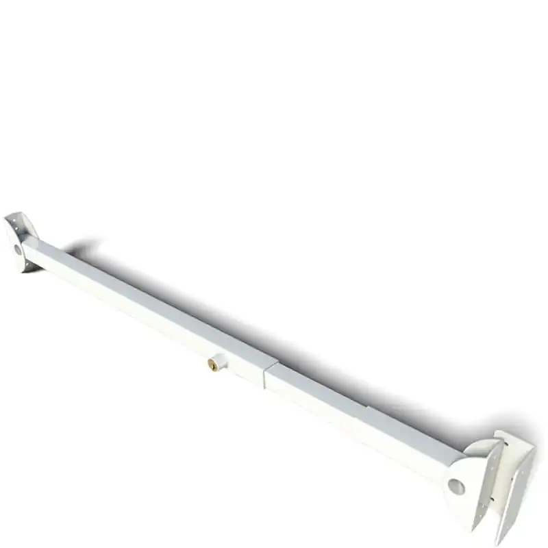 SecuBar Plus wit, geschikt voor overspanning 1120-1800mm Gereduceerde Prijs