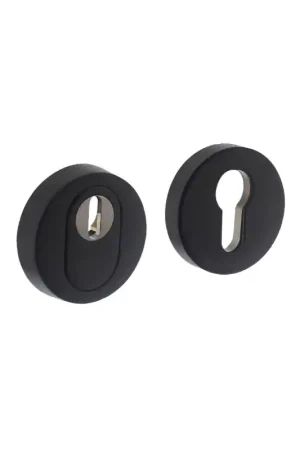 Populair Intersteel veiligheidsrozet SKG*** rond 52 mm met kerntrekbeveiliging zwart