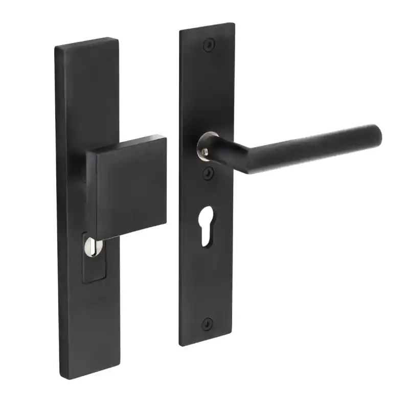 Intersteel veiligheidsbeslag greep/kruk rechthoekig PC SKG*** met kerntrek zwart Meest Verkocht