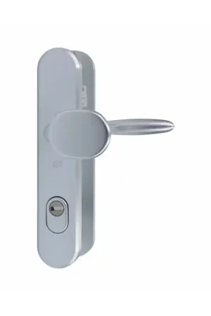Op = Op Hoppe Verona veiligheidsgarnituur met kerntrekbeveiliging SKG*** - kruk/kruk PC92