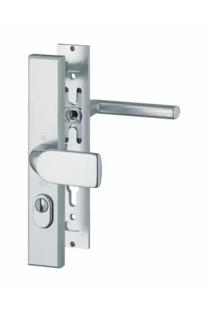 Flitsaanbieding Hoppe Stockholm veiligheidsgarnituur met kerntrek SKG*** - greep/kruk PC62-92