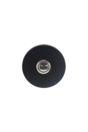 Uitverkoop Intersteel deurbel rond verdekt zwart