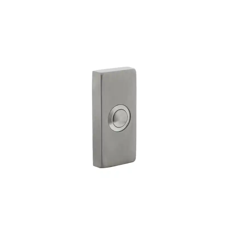 Veilige Betaling Intersteel deurbel rechthoekig verdekt RVS geborsteld