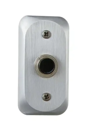 Aanbieding Deur bel 108 Mandelli rechthoekig 80x40 mm mat chroom