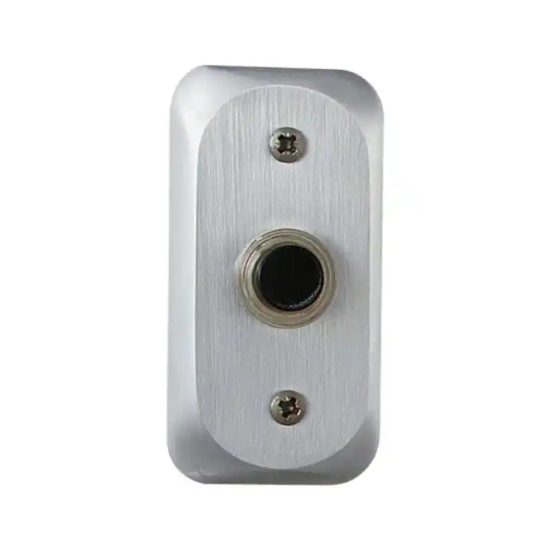 Aanbieding Deur bel 108 Mandelli rechthoekig 80x40 mm mat chroom