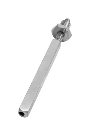 Wisselstift excentrisch vast/draaibaar M10x35 mm / 8x8x100 mm t.b.v. deurdikte 56 mm Gecertificeerd
