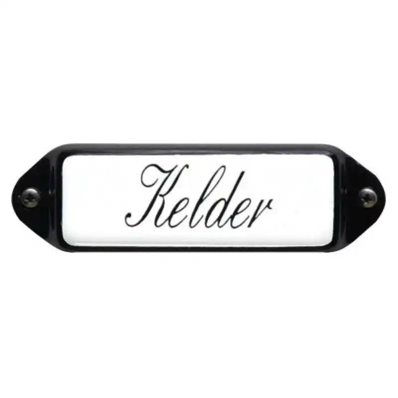 Deurbordje emaille ‘Kelder‘ model oor Bestseller