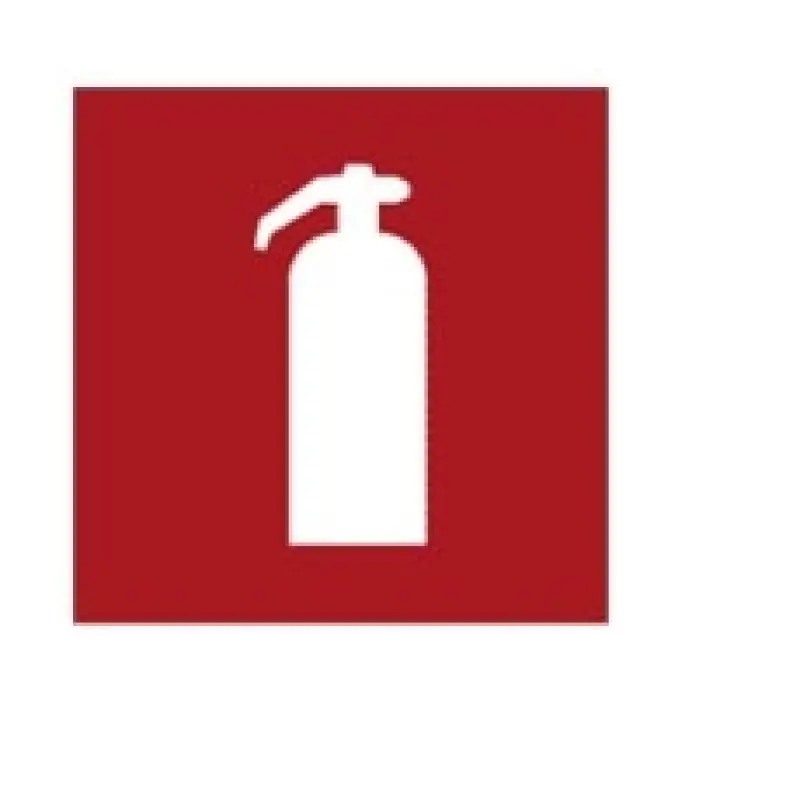 Sticker pictogram ‘Brandblusser‘ groot Snelle Levering