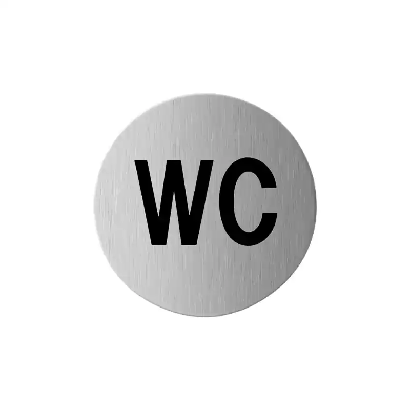 Nu Kopen RVS toiletbordje ‘WC‘ rond